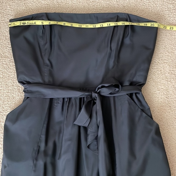 Loft Strapless Black Summer Dress. - Picture 10 of 12